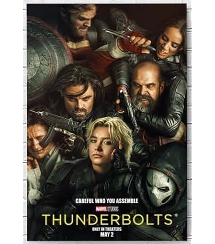 Amazon.co.jp: 映画 サンダーボルツ* ポスター 2025 Thunderbolts